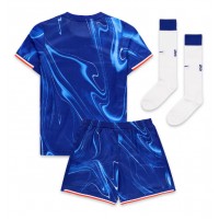 Maglie da calcio Chelsea Prima Maglia Bambino 2024-25 Manica Corta (+ Pantaloni corti)